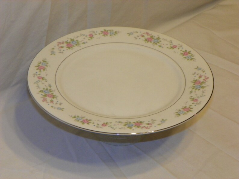 Beautiful Serving Platter Made of Vintage Glassware