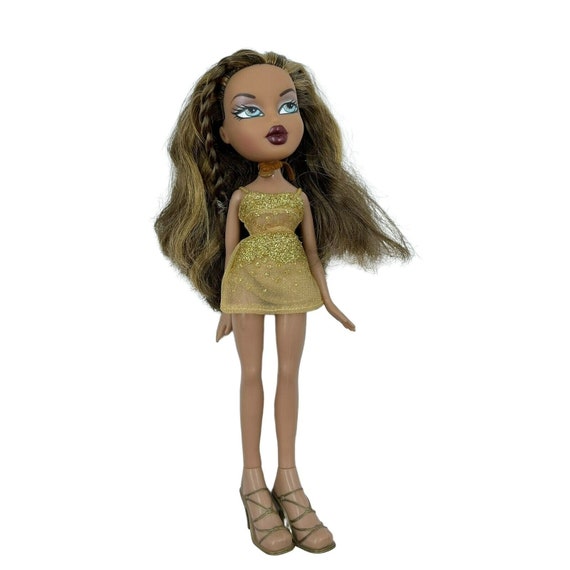 bratz dolls with brown hair and blue eyes