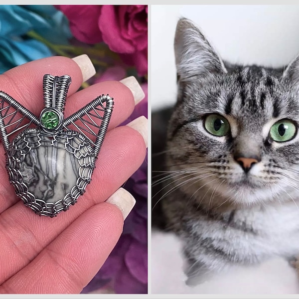 Custom Cat Jewelry Etsy