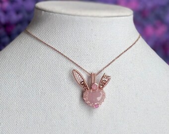 Collana Con Ciondolo Coniglietto Astronauta In Acciaio Inossidabile, Regalo Originale Per Donne E Ragazze, Finitura Lucida, Disponibile In 4 Colori