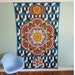 Glenn Thompson Interconnection Mandala Traditional Indian Hand Dyed Tapestry by Third Eye Tapestries