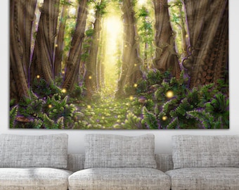 Gobelin „Senna Polana Metta” Simona Haiduka autorstwa Third Eye Tapestries