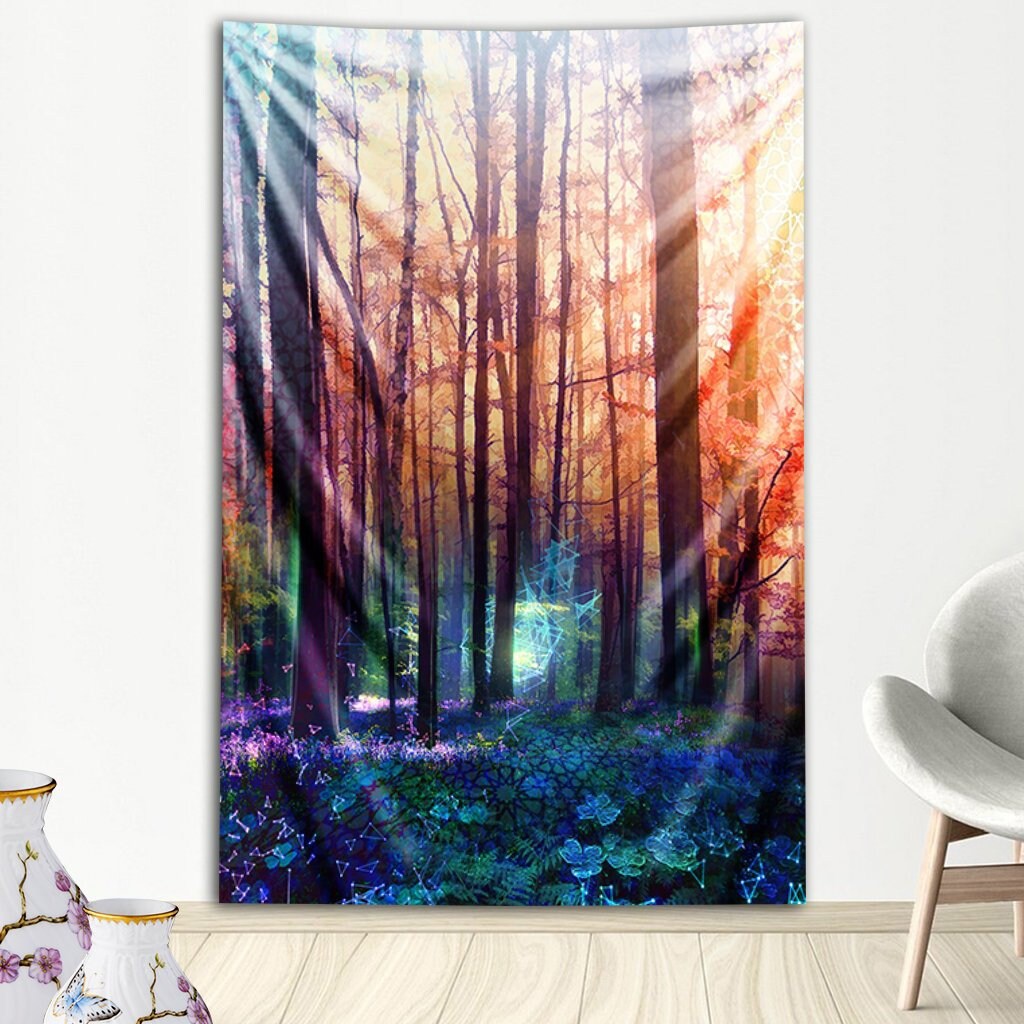 Electric forest tapestry hotsell