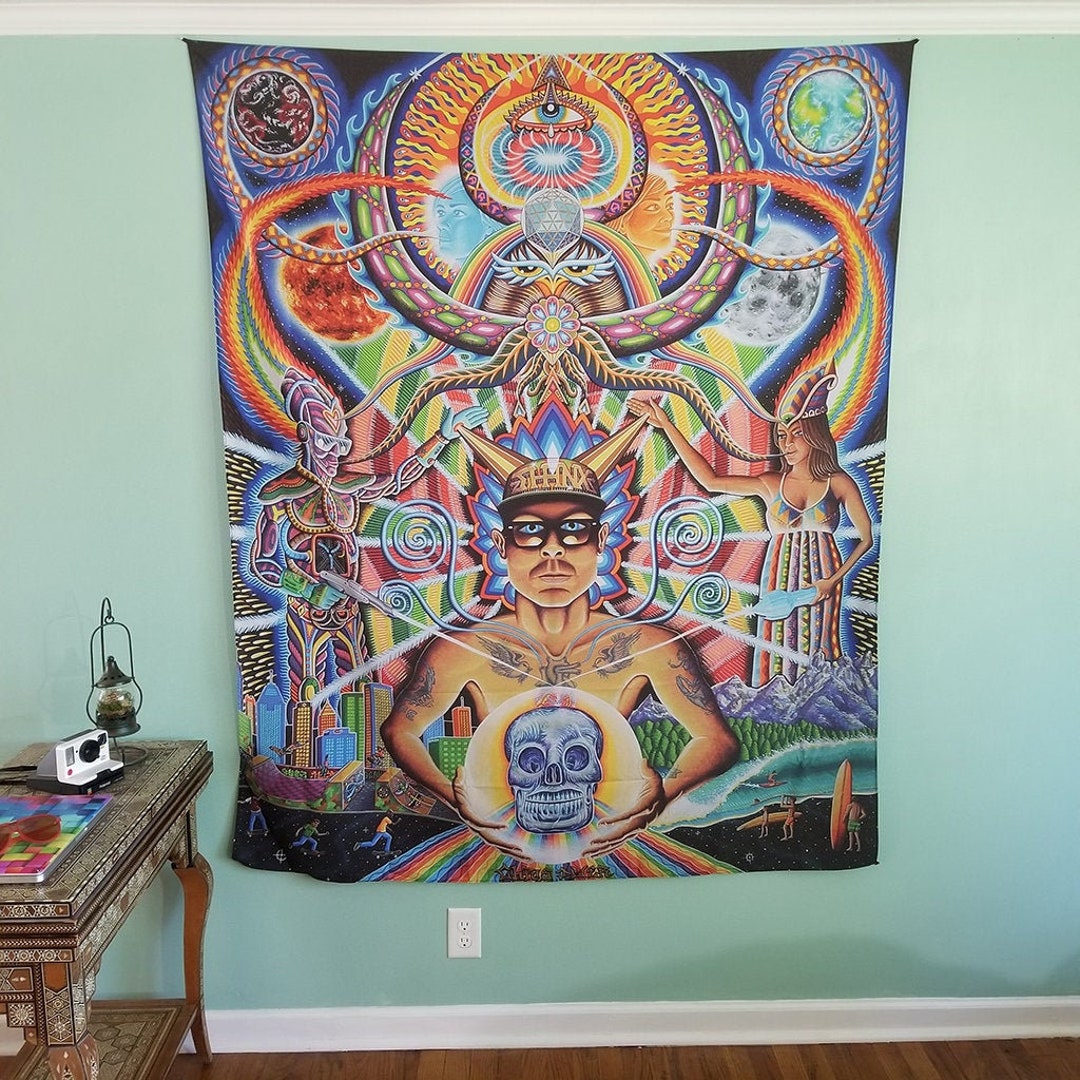 Chris Dyer Moment of Truth Tapestry by Third Eye Tapestries Etsy