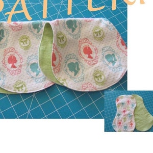100+ Anleitungen verkauft! EINFACH- Süß, Baby Spucktuch PDF, Entzückende Baby-Geschenke! Verwenden Sie weiches Flanell. Selbstgemacht, nähen, Babyparty, Mom to be