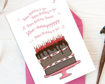 Happy Birthday Song Etsy