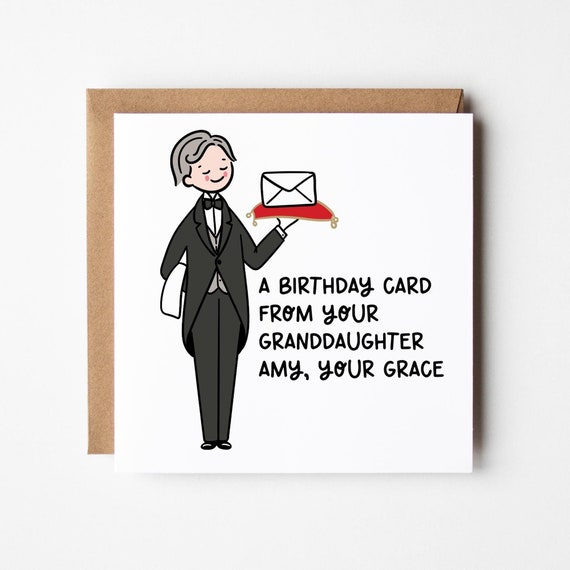Funny Grandfather Birthday Card • Card from Grandson • Card from Granddaughter • Birthday Card For Grandad • Granddad •  Grandpa •