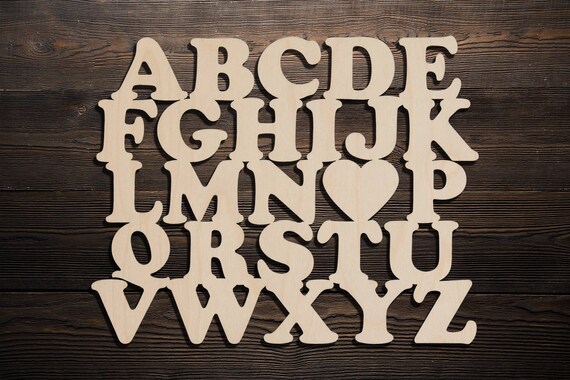 Wood Alphabet Sign Nursery Wall Decor Wooden - Alphabet Wall Decor Wood Wood Alphabet Sign Nursery Wall Decor Wooden - Alphabet Wall Decor Wood