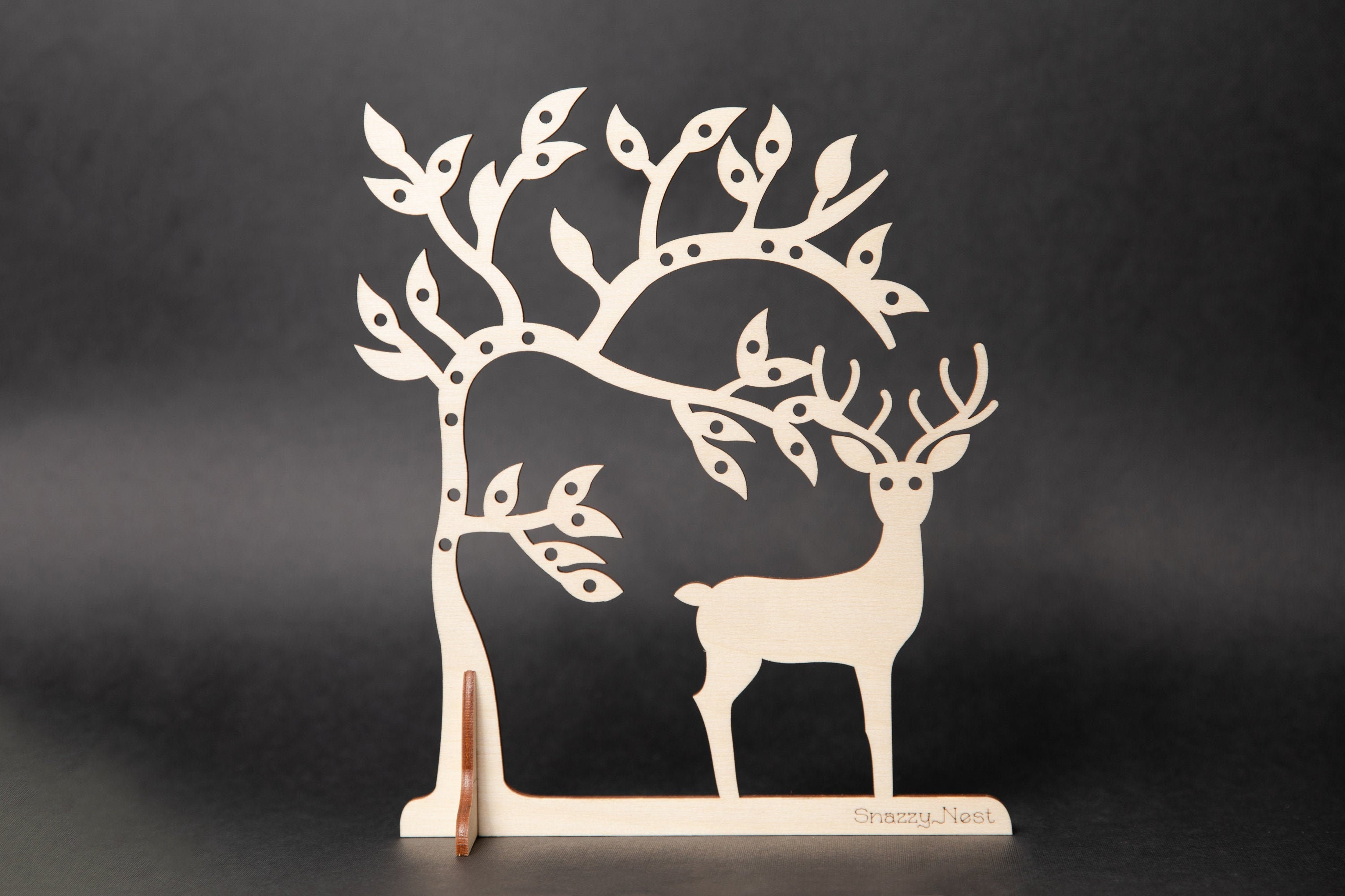 Jewelry Storage, Deer Earring holder, Jewellery Organizer, Jewelry Holder S...