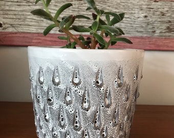 Vintage Italian pottery planter pot Bitossi