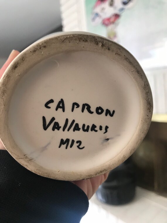 Roger Capron Ceramic Bottle Mid Century Vallauris 1950's - Etsy