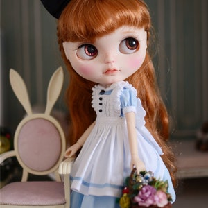 Handmade Blythe Outfit, Blythe Dress, Alice Suit, Alice Maid Dress