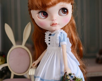 Handmade Blythe Outfit, Blythe Dress, Alice Suit, Alice Maid Dress