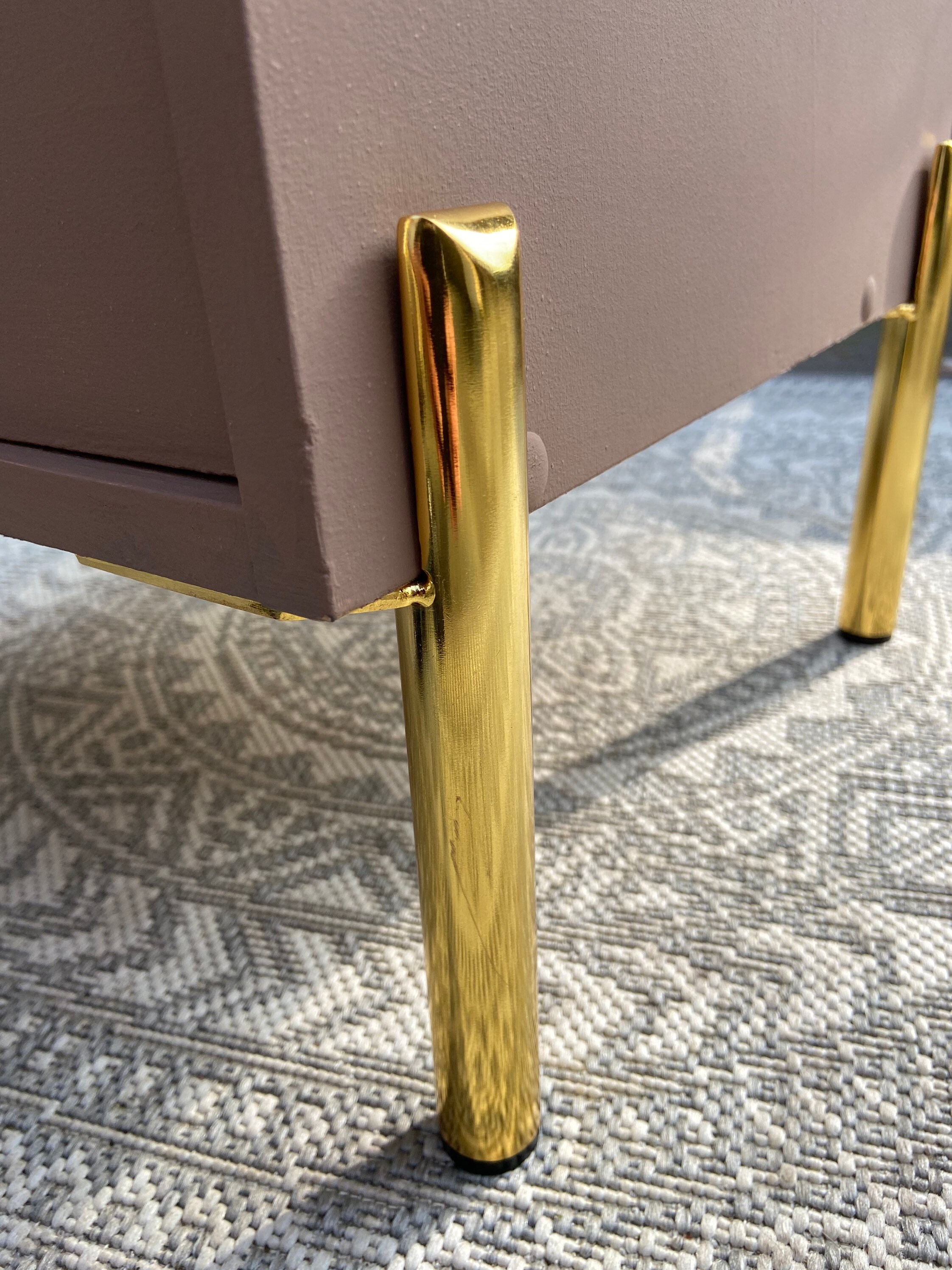 Möbelbein 15 cm. Möbel Bein Satz von 4 Gold Metall Möbel | Etsy