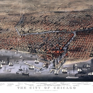 Poster van de Chicago, Chicago Art, Chicago (Illinois)
