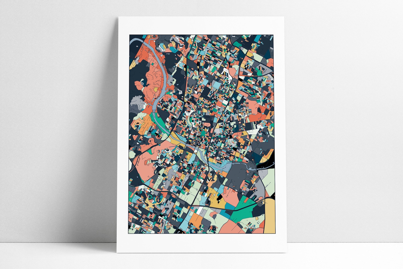 Austin TX City Map Austin Texas - Il 1588xN.1245698799 Q7xm 