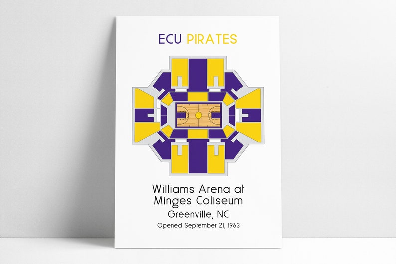 ECU, East Carolina, Basketball, Williams Arena at Minges Coliseum, Greenville NC, Greenville, Minges Coliseum, Williams Arena, ecu pirates image 1