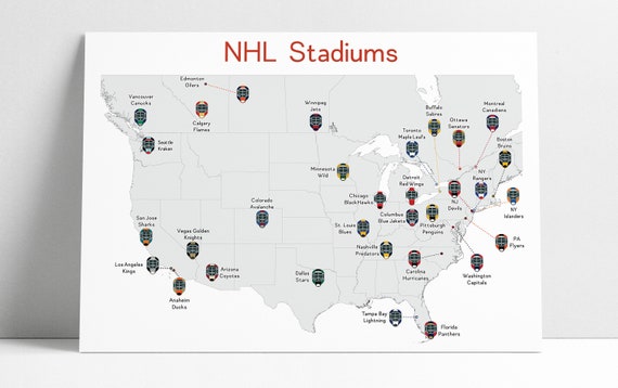 MAP: the Most Popular NHL Team in Every State