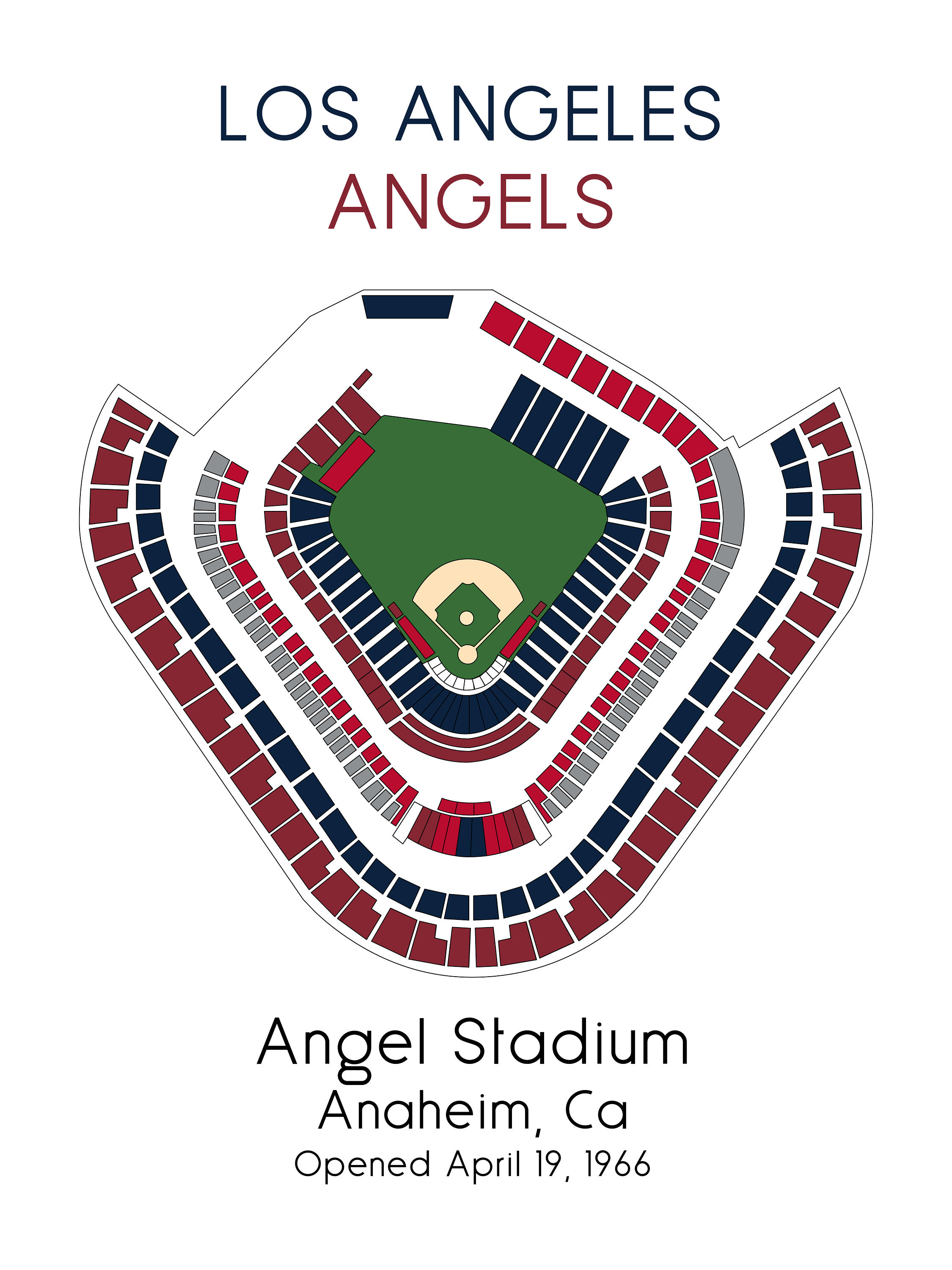 MLB Ballpark Seating Charts, Ballparks of Baseball