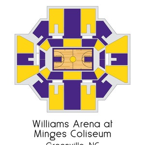 ECU, East Carolina, Basketball, Williams Arena at Minges Coliseum, Greenville NC, Greenville, Minges Coliseum, Williams Arena, ecu pirates image 2