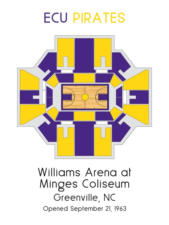 Minges Coliseum Seating Chart