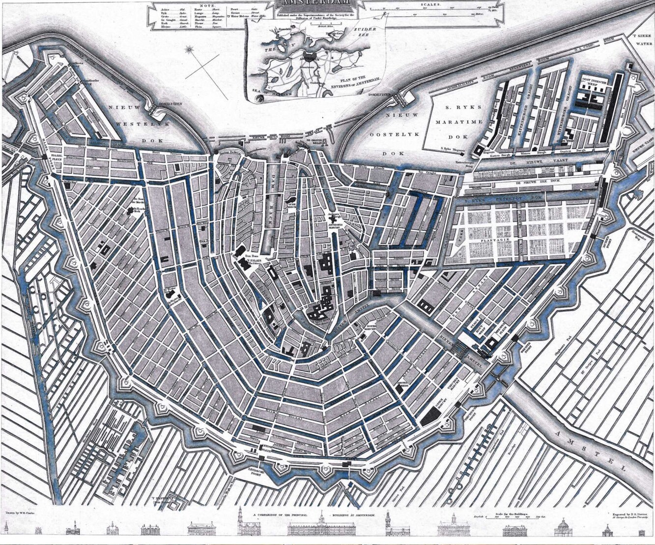 folly-beach-sc-vintage-map-art-print-james-island-sc-map-art-etsy