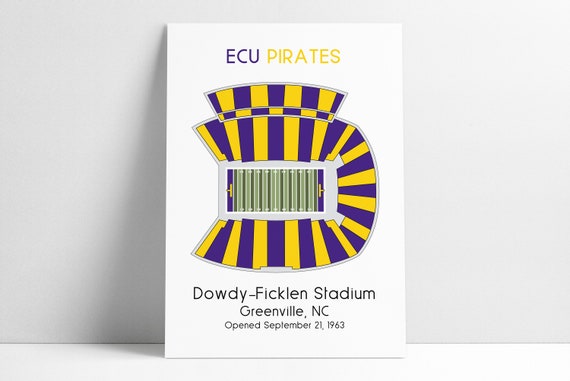 Dowdy Ficklen Stadium Interactive Seating Chart