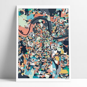 Nashville Map, Nashville TN, Nashville Print, Nashville City Map, Nashville Map Poster, Nashville Map Print, Nashville, Map, Wall Art Decor