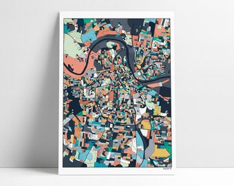 Nashville Map, Nashville TN, Nashville Print, Nashville City Map, Nashville Map Poster, Nashville Map Print, Nashville, Map, Wall Art Decor