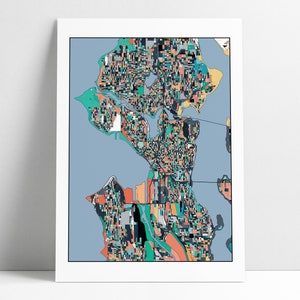 Setattle, Weltkarte, Los Angeles, Los Angeles, Poster, Los Angeles, Poster, Rechteck, Karte, Rechteck, Rechteck, Poster