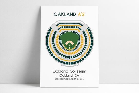 O Co Coliseum Seating Chart Baseball