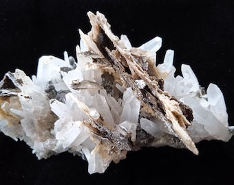 Raw Crystal Quartz, Calcite, Chalcopyrite, Healing, Home Decor,Gemstone,