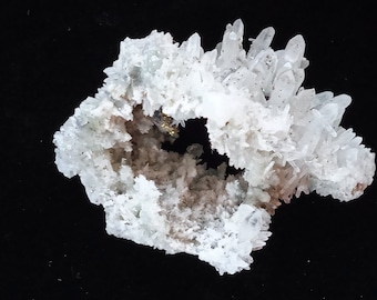 Raw Natural Quartz Cluster with Chlorite, Specimen Bulgaria,