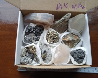 Mixed  Crystal Natural Rough Raw Minerals Collection,  Minerals Assorted Lot,Mixed Minerals Lot,Rough Assorted Minerals, from Bulgaria,