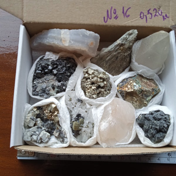 Mixed  Crystal Natural Rough Raw Minerals Collection,  Minerals Assorted Lot,Mixed Minerals Lot,Rough Assorted Minerals, from Bulgaria,