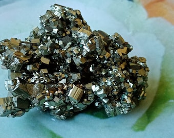 Raw Pyrite, Fools Gold, Crystal Stone, Gemstone Piece, Crystal Cluster, Healing Crystal,