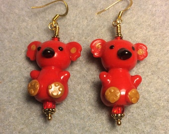 Panda Koala 13 x 14 mm 15 x 15 mm Owl 14.5 x 21.5 mm 2pcs-Handmade Lampwork Glass Color Full Beads Cat 15.5 x 14.8 mm Animal 15 x 10 mm