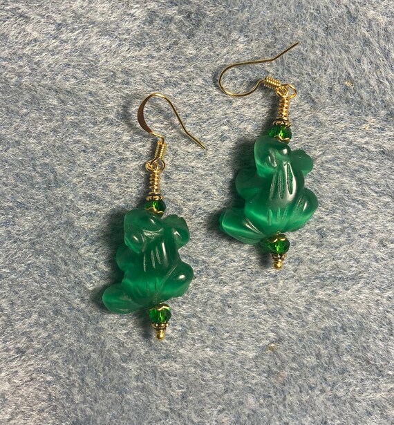 Fiber best sale optic earrings