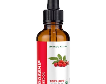 Aceite de semilla de rosa mosqueta de Vando Naturals