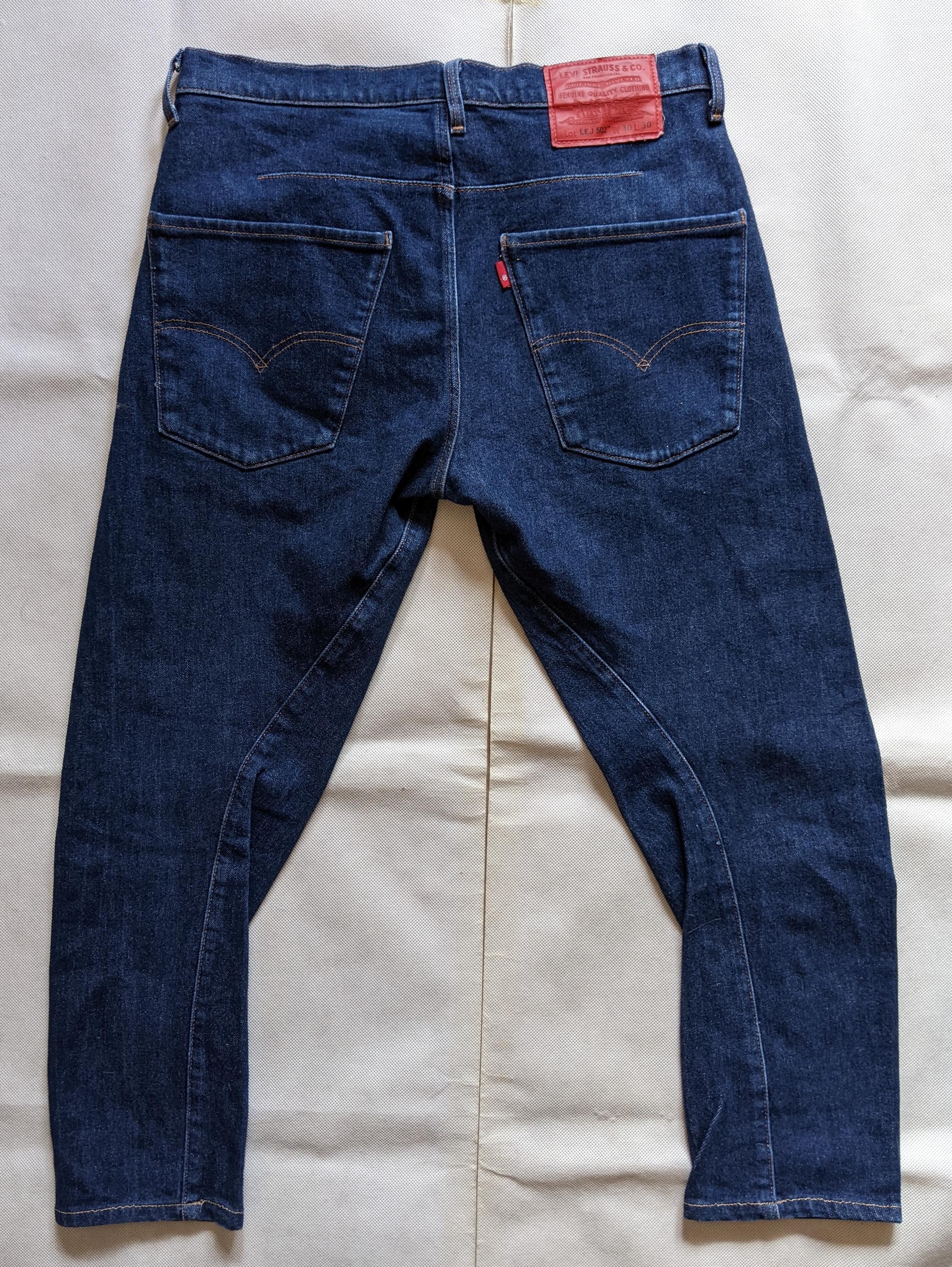 新品タグ付き Levi's Engineered Jeans LEJ502 Levi's Levis Lot LEJ 502 Blue Engineered Jeans W30 L30 Made
