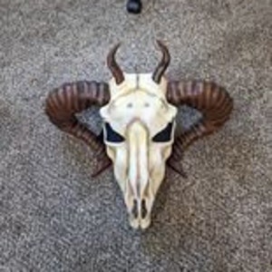 Goat Mask; STL file