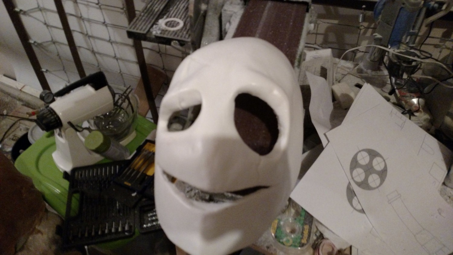 Gaster Mask Etsy