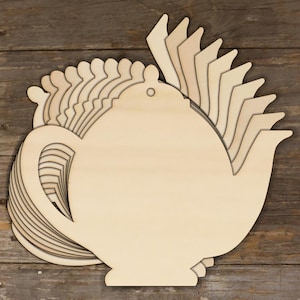10 teteras tradicionales de madera con forma artesanal de 3 mm de espesor, juego de té, vajilla para la hora del té
