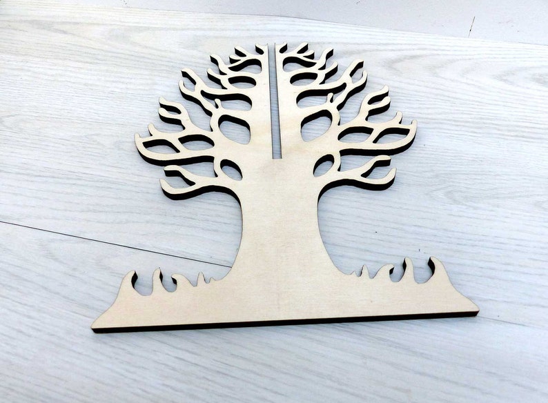 Laser Cut Slot Together Tree Simple Craft Shapes 6mm Birch Etsy Australia