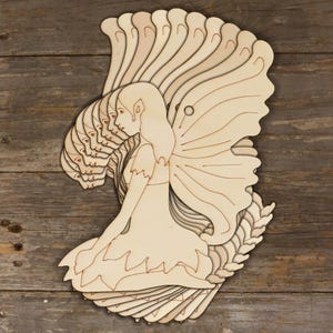 10x fate in legno sedute forme artigianali 3 mm compensato stile classico