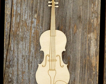 Plywood violin 2024