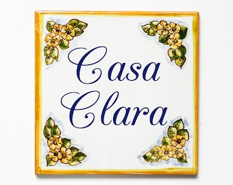 Address plaque,  house name sign, house plaque, garden plaque, name sign for home, personalized sign for home