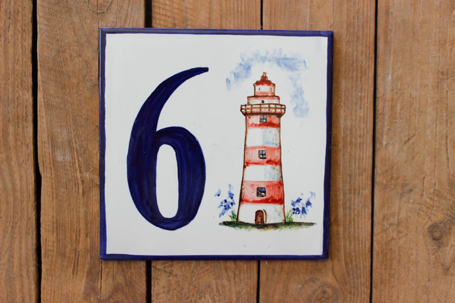 Beach House Number Signs Nautical House Number Plaque Etsy