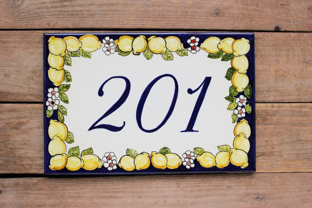 Amalfi Ceramic Tile, Italian Ceramic With Lemons, Lemon Custom House ...