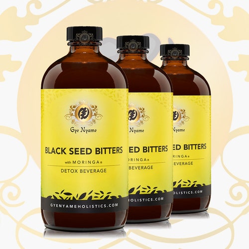 Black Seed Bitters Detox Beverage 16 Oz. Etsy